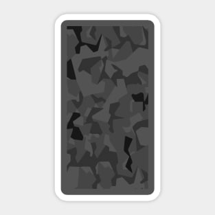 Design camo pattern grey Sticker